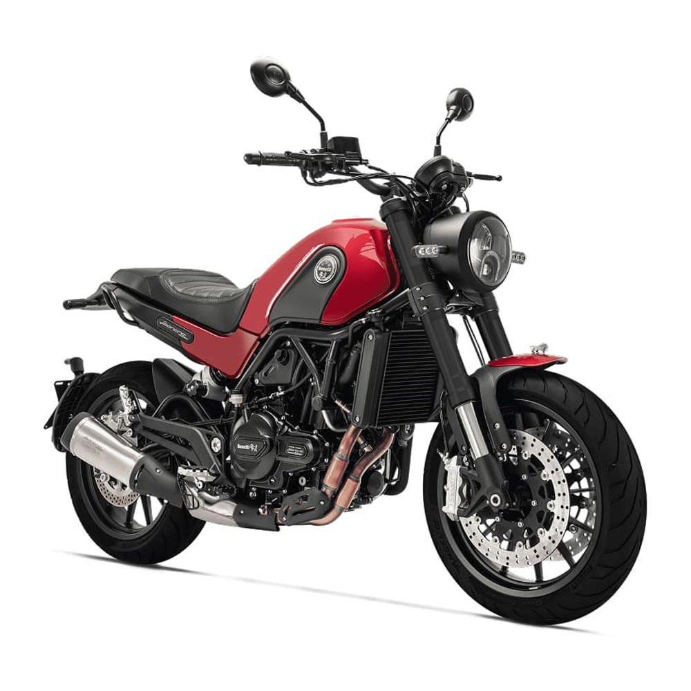 Мотоцикл Benelli Leoncino 500 (красный глянцевый)