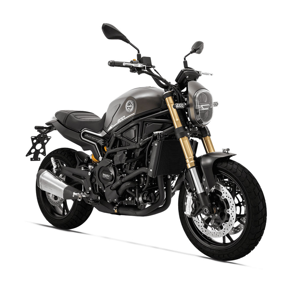 Мотоцикл Benelli Leoncino 800 (серый)