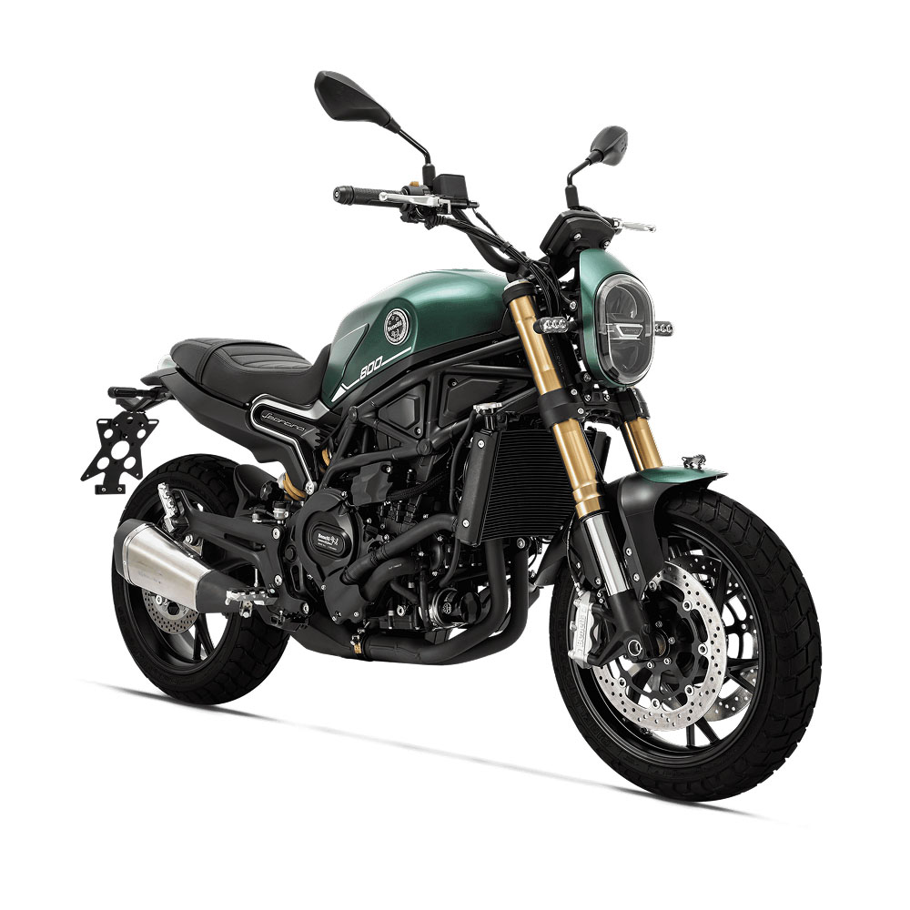 Мотоцикл Benelli Leoncino 800 (темно-зеленый глянцевый)