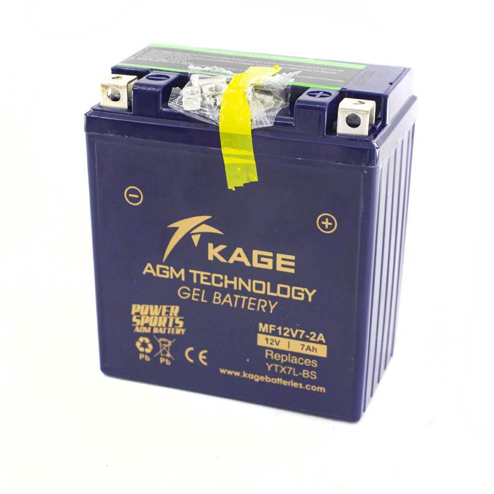 Аккумулятор KAGE YTX7L-BS (KGX7L-BS)