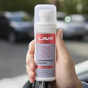 Смазка силиконовая для уплотнительных резинок Губка-аппликатор LAVR, 100 мл
