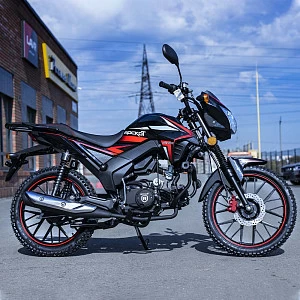 Мопед ROCKOT ALPHA CITY M-12 (черный глянцевый)
