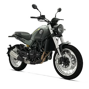Мотоцикл Benelli Leoncino 500 Trail (зеленый металлик)