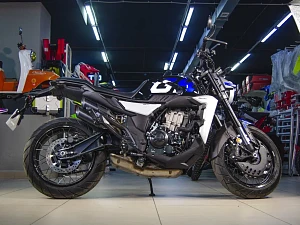 Мотоцикл ZONTES ZT350-GK (черный/синий)