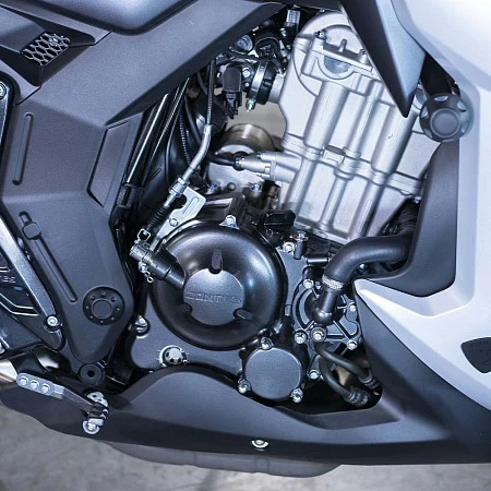 Мотоцикл ZONTES ZT350-X1 (серебристый)