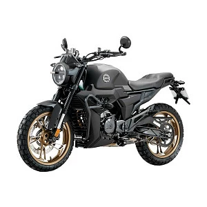 Мотоцикл ZONTES ZT200-G1 (4T ZT163ML EFI) 17/17 ПТС (черный/золотой)