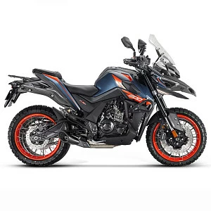 Мотоцикл ZONTES ZT200-U1 (4T ZT163ML EFI) 17/17 ПТС (синий/оранжевый)