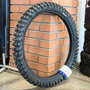 Шина шипованная Митас 90/90-21 (3.00-21) 51M TERRA FORCE-EX HT ICE TT (XT-444) (150 шипов)