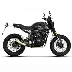 Мотоцикл дорожный ROCKOT SCRAMBLER (черный глянцевый)