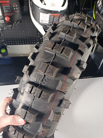 Покрышка задняя Gibson Tech 6.2 Enduro 140/80-18 Soft 70М TT